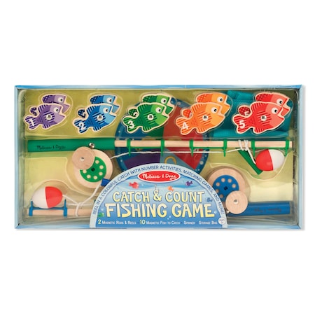 Melissa & Doug Catch + Count Fishing Game 5149